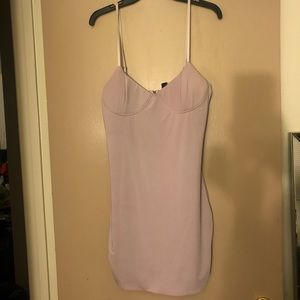 Lavender Mini Dress